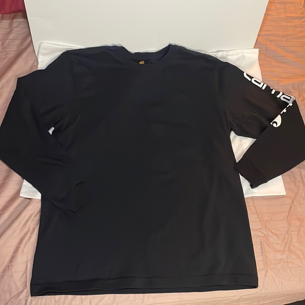 Men’s Black Long Sleeve Carhartt Shirt